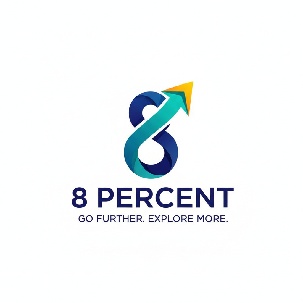 8 Percent logo
